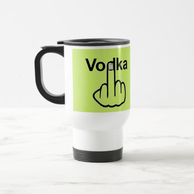 Caneca Térmica Sacudir de Vodka para Inclinação de Pássaros (Esquerda)