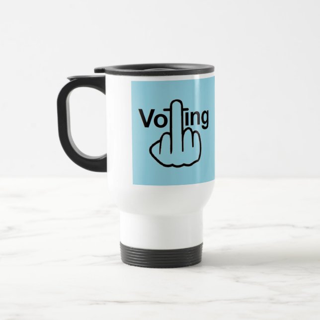 Caneca Térmica Sacudir de Voto de Pássaro Mug (Esquerda)