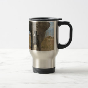 Caneca Térmica Safari Destino da Selva Africana Animais Elefantes