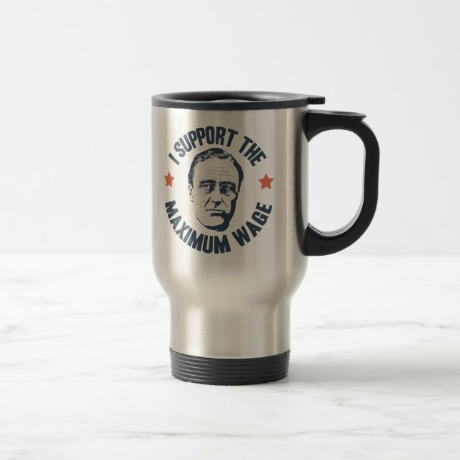 Caneca Térmica Salário máximo do FDR (Direita)