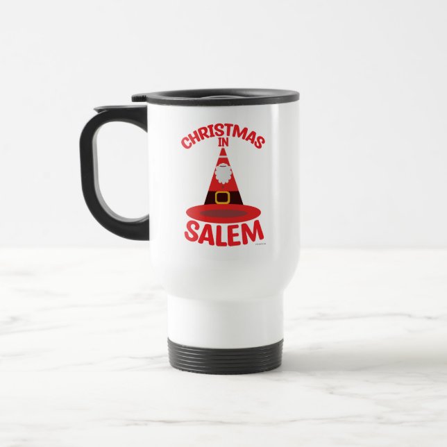 Caneca Térmica Salem Christmas New England Holiday Papais noeis W (Esquerda)