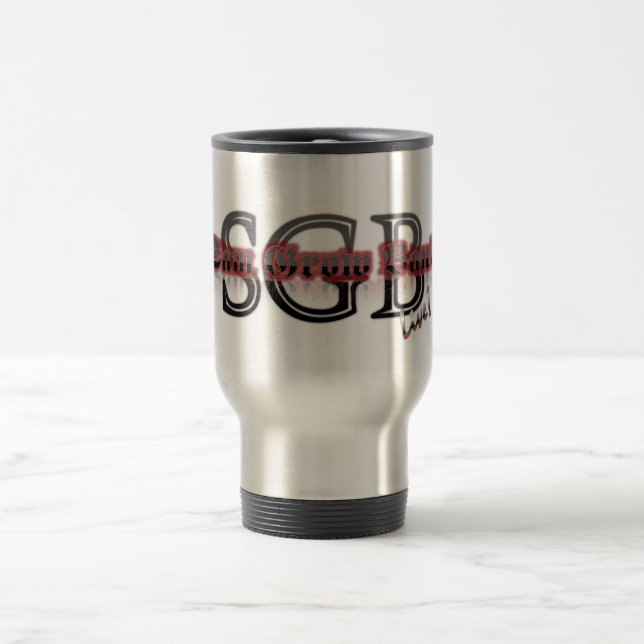 Caneca Térmica Sam cresce a Caneca-Prata do viagem da banda (Centro)