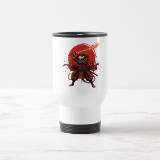 Caneca Térmica  Samurai Rat warrior 