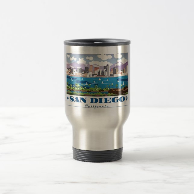 Caneca Térmica San Diego Skyline (Centro)