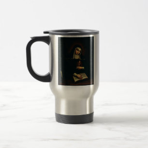 Caneca Térmica Santa Gertrudes a Grande freira beneditina alemã