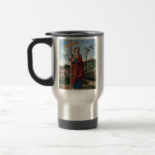Caneca Térmica Santa Helena com a Vera Cruz Arte Sacra