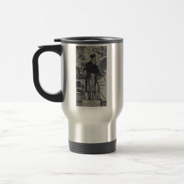 Caneca Térmica Santo Albino de Angers Bispo Premium da Misericórd (Esquerda)