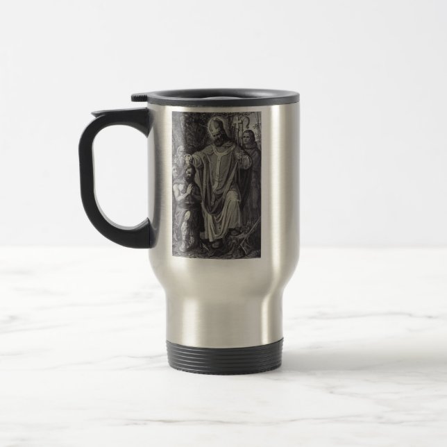 Caneca Térmica Santo Boniface Inglês Benedictine monge (Esquerda)