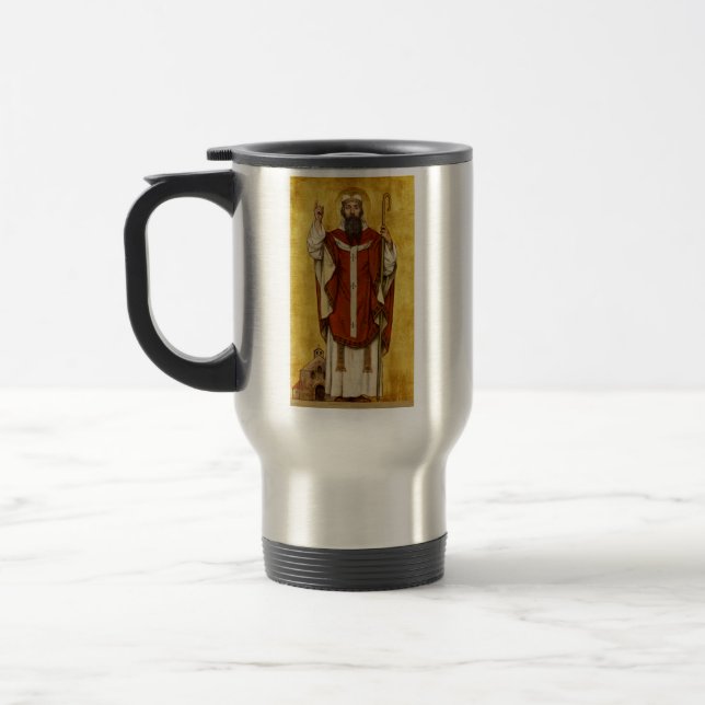 Caneca Térmica Santo Bonifácio de Mainz - Padroeiro dos Educadore (Esquerda)