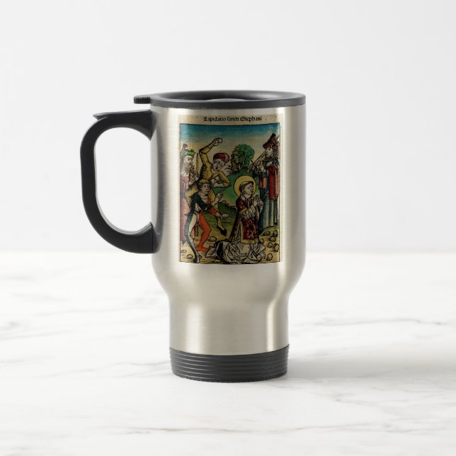 Caneca Térmica Santo Stephen Protomartyr First Martyr (Esquerda)