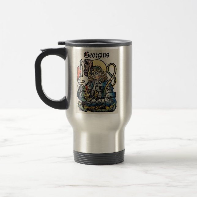 Caneca Térmica São Jorge da Crônica de Nuremberg (Esquerda)