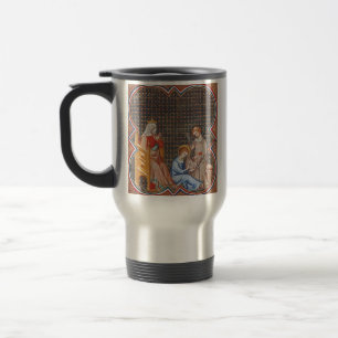 Caneca Térmica São Luís IX da França Patrono dos Reis Arte