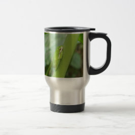 Caneca Térmica sapo de árvore verde com sono