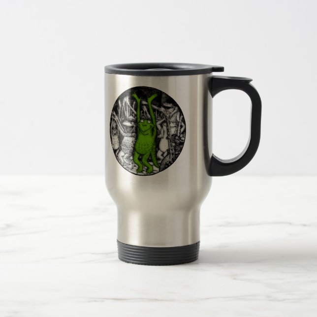 Caneca Térmica Sapos de aplausos (Direita)