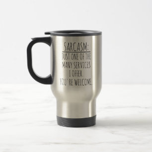 Caneca Térmica Sarcasmo É Apenas Um Dos Muitos Serviços Que Ofere