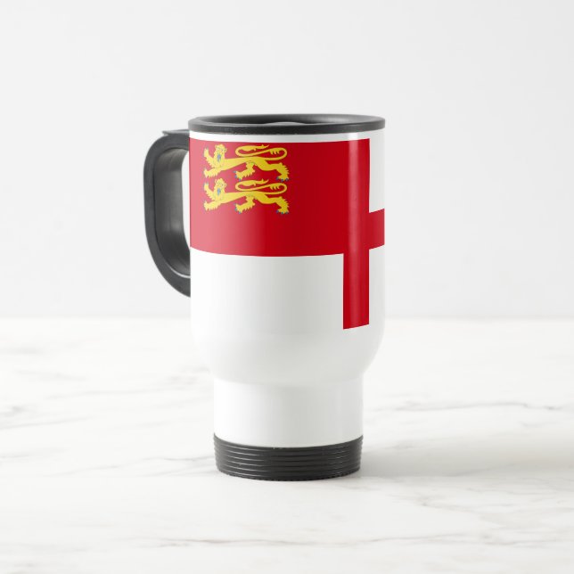 Caneca Térmica Sark Flag (Frente Esquerda)
