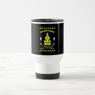 Caneca Térmica Saúde E Segurança Engraçadas NEBOSH Oficial