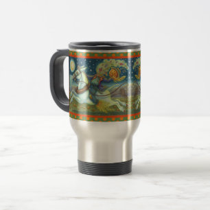 CANECA TÉRMICA SCARECRONA DE HORSEMÃ INOXIDÁVEL, VIAGEM VIAGEM 