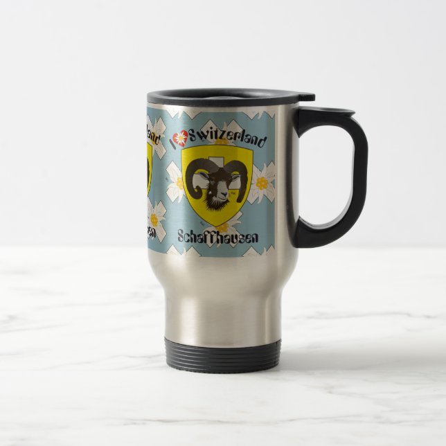 Caneca Térmica Schaffhausen - Suíça Suisse - Svizzera taça (Direita)