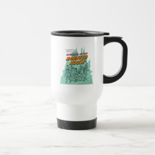 Caneca Térmica Scooby-Doo e o grupo "casa assombrada "