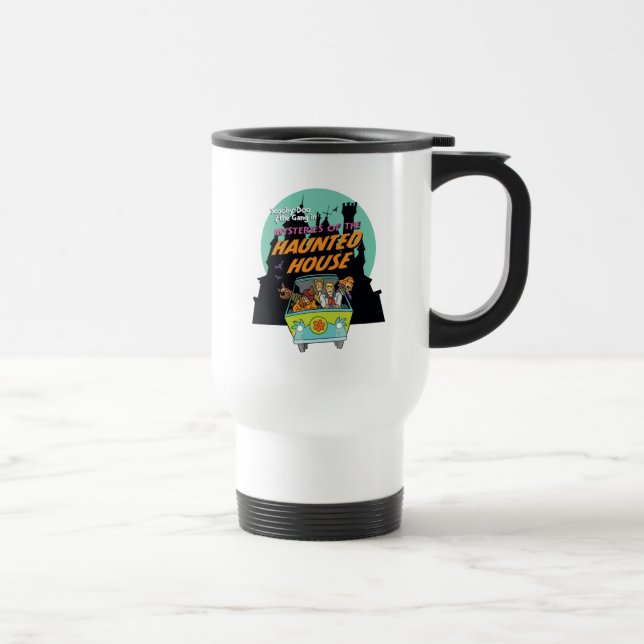 Caneca Térmica Scooby-Doo "mistérios da casa assombrada " (Direita)