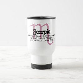 Caneca Térmica Scorpio Zodiac - Sinal Traços Apreciação