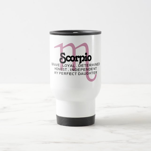 Caneca Térmica Scorpio Zodiac - Sinal Traços Apreciação (Centro)