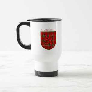 Caneca Térmica Scott Tartan Scottish Xadrez Lion Rampant
