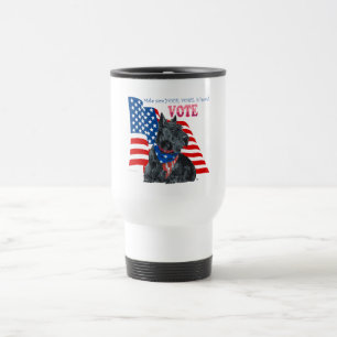 Caneca Térmica Scottish Terrier Coloque o VOTO para fora