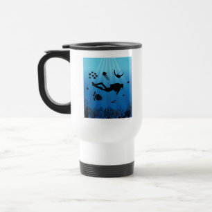 Caneca Térmica Scuba Diver Underwater Sealife