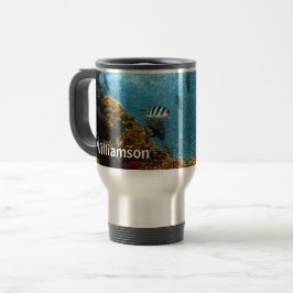 Caneca Térmica Scuba Merging Underwater Cena Diver personaliza