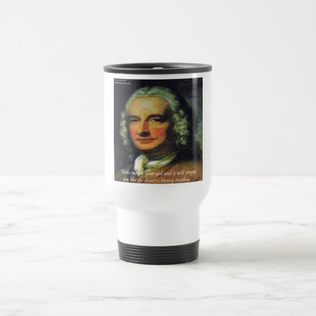 Caneca Térmica Se o Dinheiro é o seu Deus (Centro)