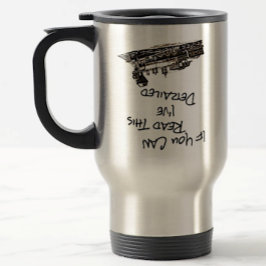 Caneca Térmica Se você puder ler isso eu descarrilei o trem de va