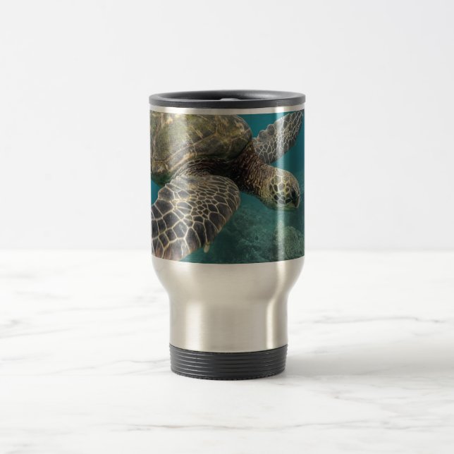 Caneca Térmica Sea Turtle Travel Mug  (Centro)