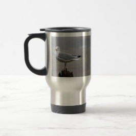 Caneca Térmica Seagull em Posto ao nevar
