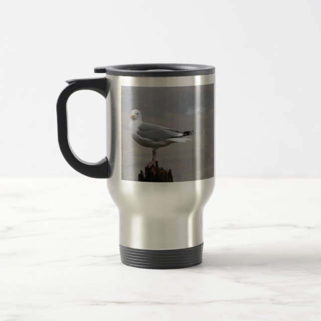 Caneca Térmica Seagull em Posto ao nevar (Esquerda)