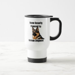 Caneca Térmica Segurança Doméstica com Poder de Pastor Alemão