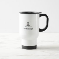 Seja a mudança - estilo sânscrito preto