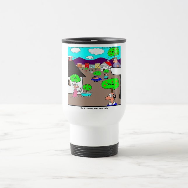 Caneca Térmica Seja Fértil & Multiplique-se Divertido (Centro)