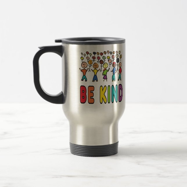 Caneca Térmica Seja gentil (Esquerda)