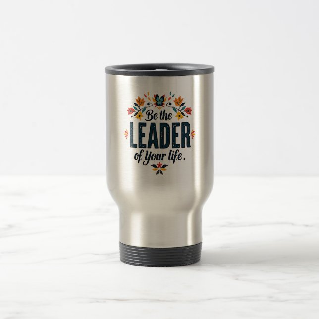 Caneca Térmica Seja o Líder da Sua Vida (Centro)