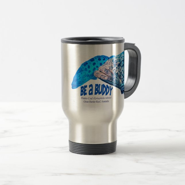 Caneca Térmica Seja um parceiro (Frente Esquerda)