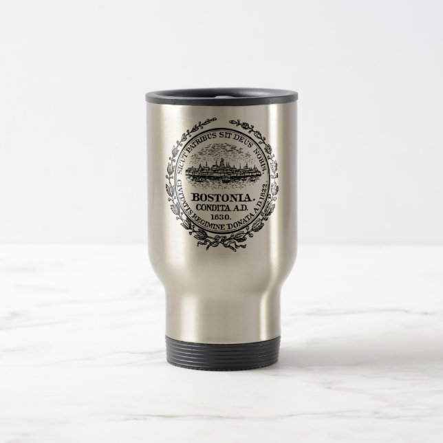 Caneca Térmica Selo de Boston (Centro)