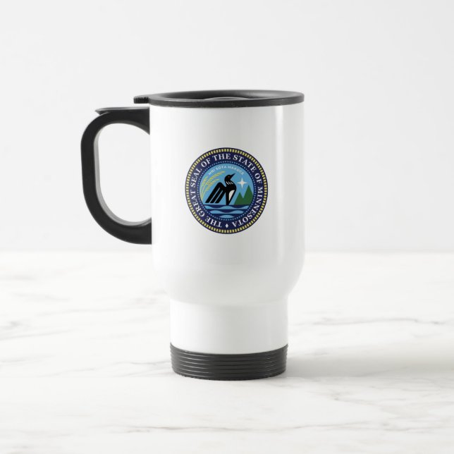 Caneca Térmica Selo do Estado de Minnesota 2024 (Esquerda)