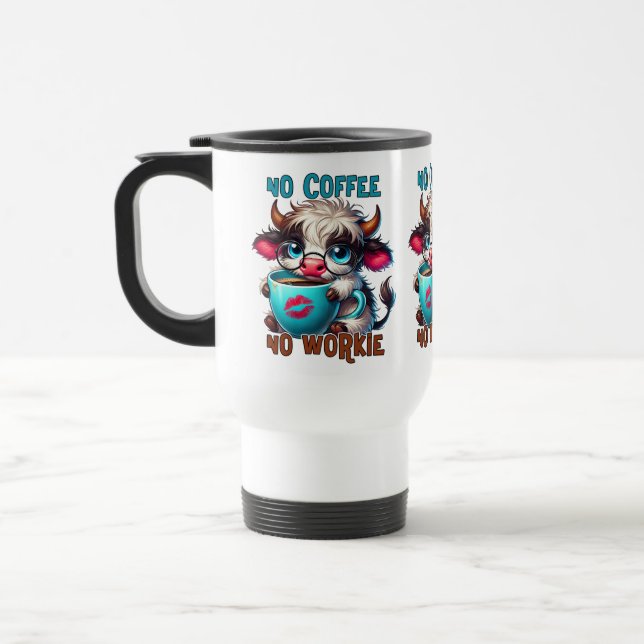Caneca Térmica Sem Café Não Funciona  (Esquerda)
