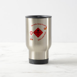 Caneca Térmica Sem Pressa Mantenha a Calma Caminhoneiro