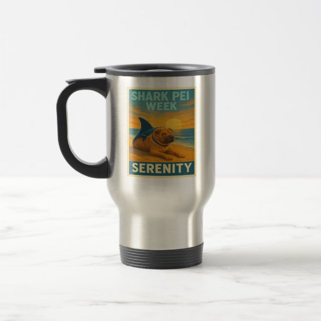 Caneca Térmica Semana de Shark Pei: Serenidade (Esquerda)