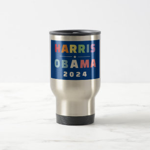 CANECA TÉRMICA SENHORA PRESIDENTE KAMALA HARRIS OBAMA 2024