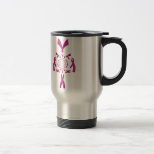 Caneca Térmica Sensibilização do Cancer da Mama Hakuna Matata Últ