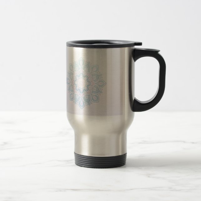 Caneca Térmica Serenity mandala (Direita)